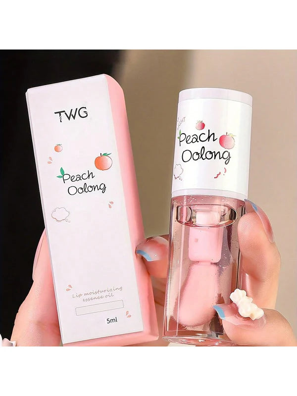 AOGALIANI Moisturizing Lip Oil Collection – Honey Milk & Peach Oolong